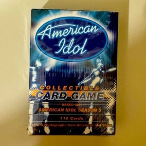 American Idol Season 3 playing cards . Sealed and never used